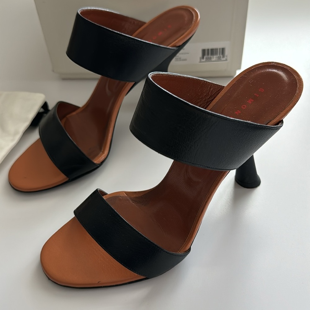 Simon Miller Tee 95 Slip-On Sandals Size 38